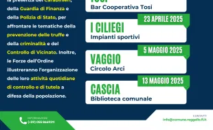 Incontri con la cittadinanza Reggello e Forze dell'Ordine