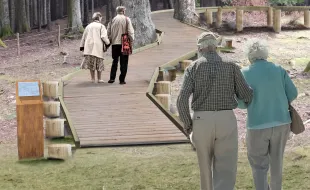 percorso accessibile a Vallombrosa