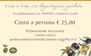 Cena con gli olivicoltori a Reggello