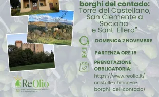Tour 4 - Torre del Castellano, San Clemente a Sociana e Sant'Ellero