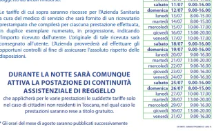 Guardia medica Saltino Vallombrosa 2026 ITA