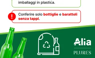 campane vetro senza tappi