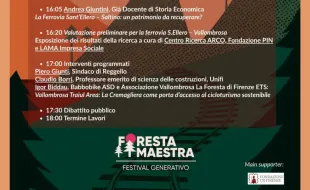 Foresta Maestra Festival 6 settembre