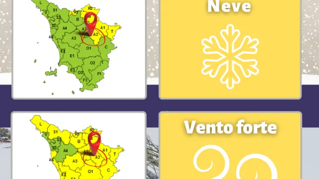 avviso allerta meteo venerdì 20 dicembre