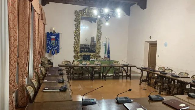 sala del consiglio comunale di reggello