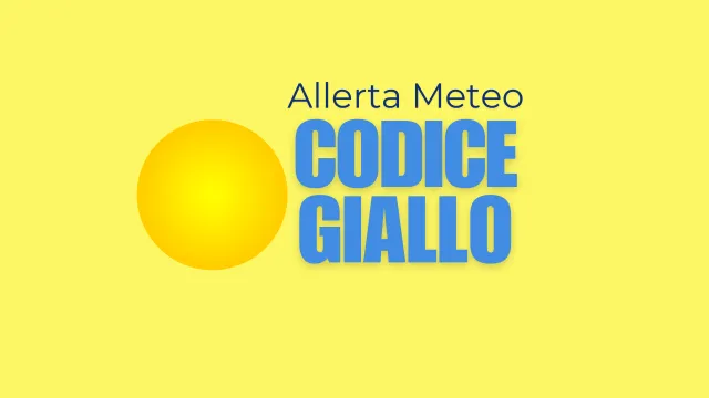 allerta meteo codice giallo