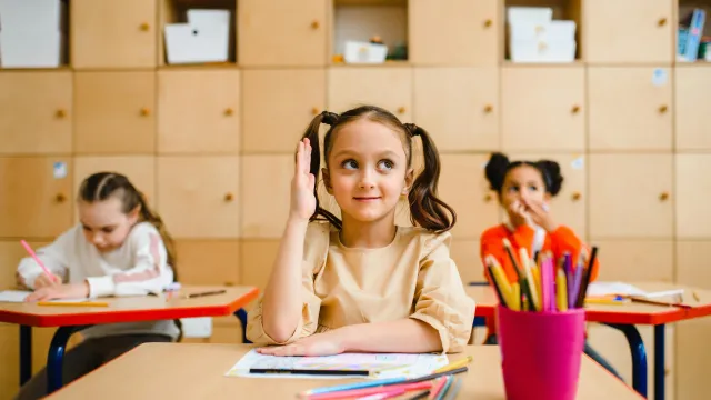 bambini a scuola