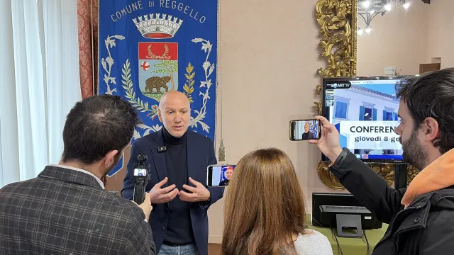 conferenza stampa sindaco giunti