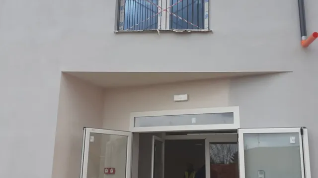 ingresso alla nuova casa della salute di Reggello