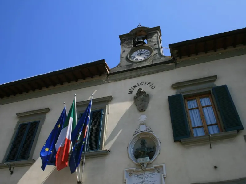 Facciata del Municipio di Reggello