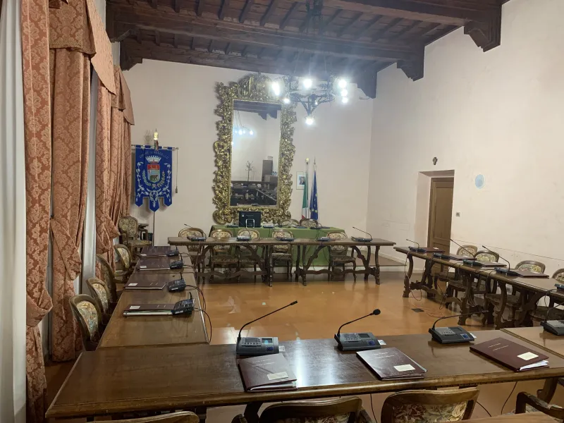 sala del consiglio comunale di reggello