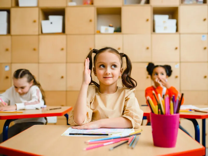 bambini a scuola