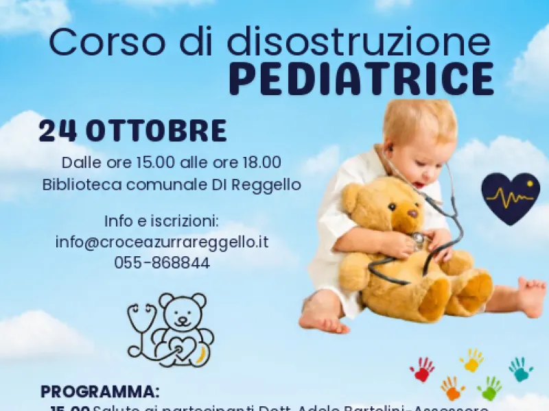 Corso di Disostruzione Pediatrica a reggello