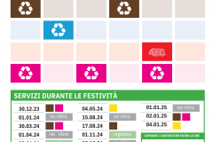 Calendario ritiro dei rifiuti 2024 - Comune di Reggello