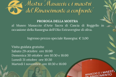 Mostra Masaccio e i Maestri del Rinascimento a confronto